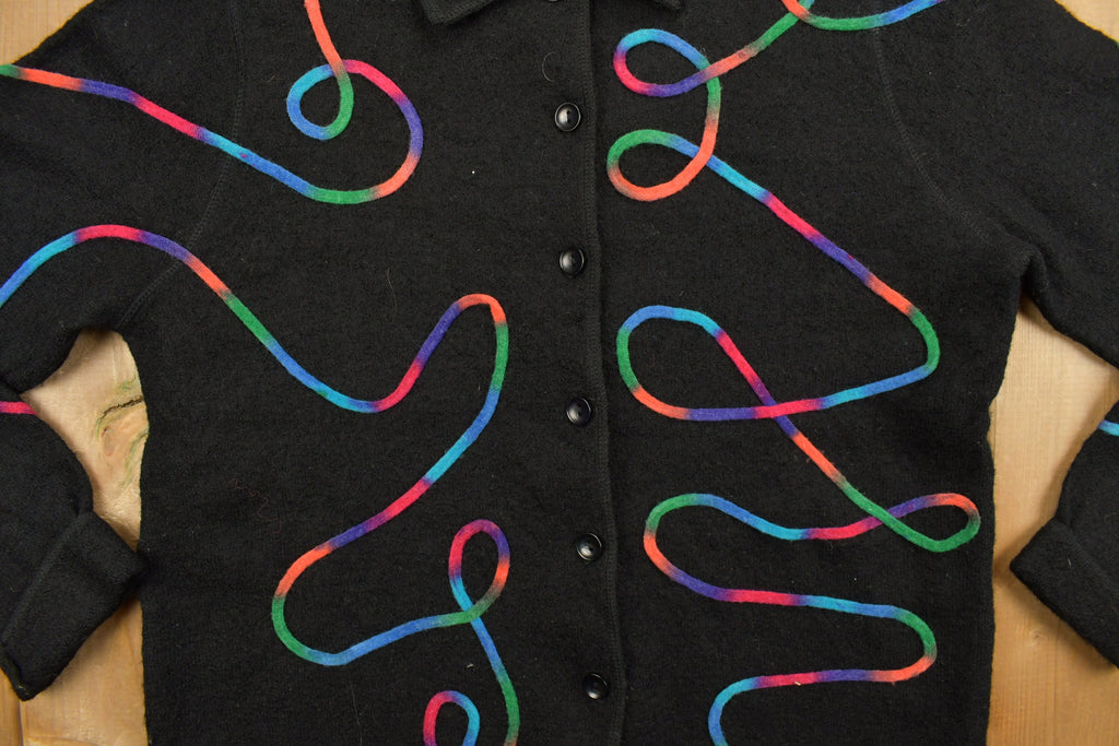 Vintage 1990s Sag Harbor Button Up Sweatshirt