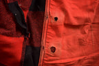 Vintage 1980s Woolrich Wool Plaid Zip Up Shacket