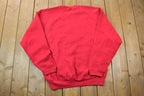 Vintage 1990s Hand Painted Cute Floral Design Crewneck Sweater