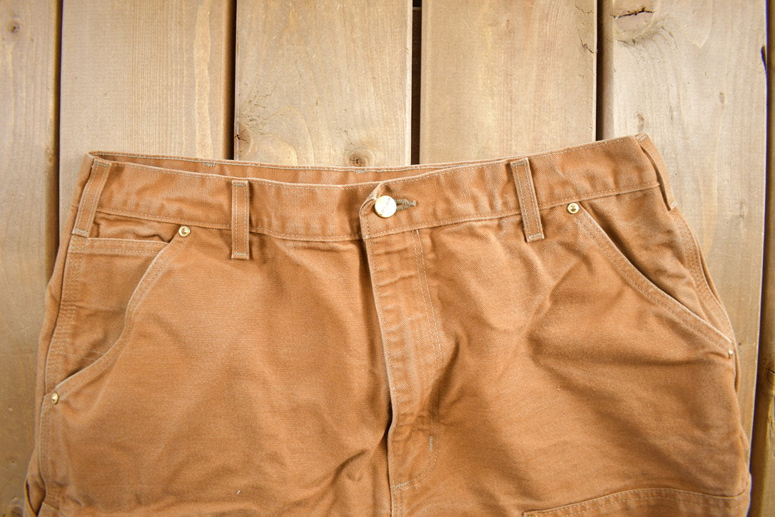 Vintage 1990s Carhartt Double Knee Work Pants Size 38x30