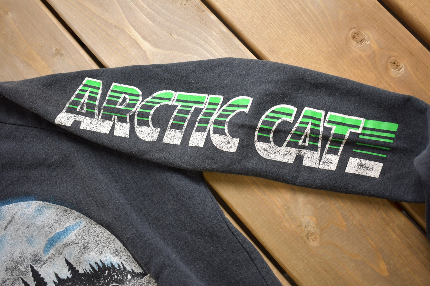 Vintage 1980s Arctic Cat Crewneck Sweatshirt / 80s Crewneck / Made In USA / Streetwear / Snowmobile / Ski