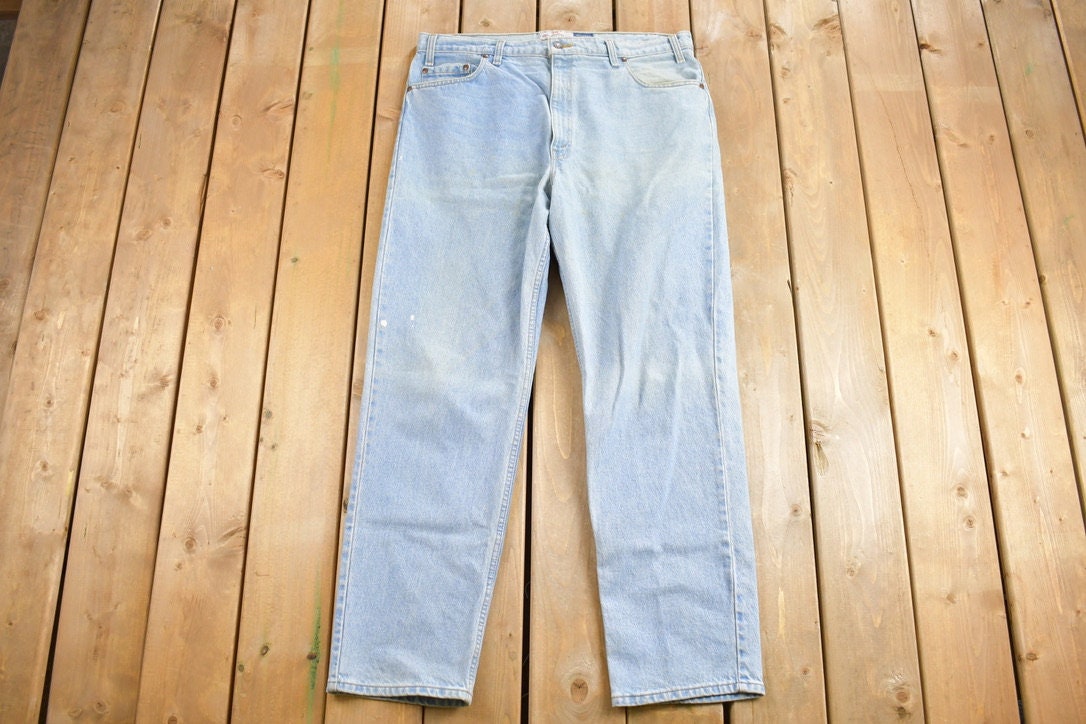 Vintage 1990s Levi's 540 Brown Tab Jeans Size 29 x 32