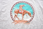 Vintage 1990s First Nations Indigenous Graphic T-Shirt