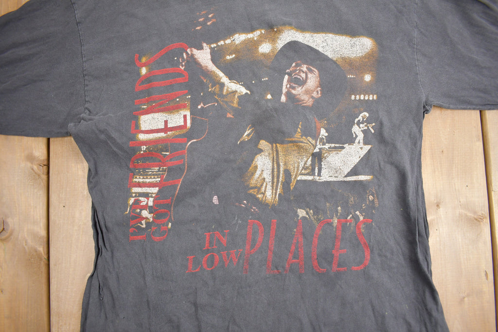 Vintage 1990s Garth Brooks"Ive Got Friends In Low Places" Country Music T-Shirt