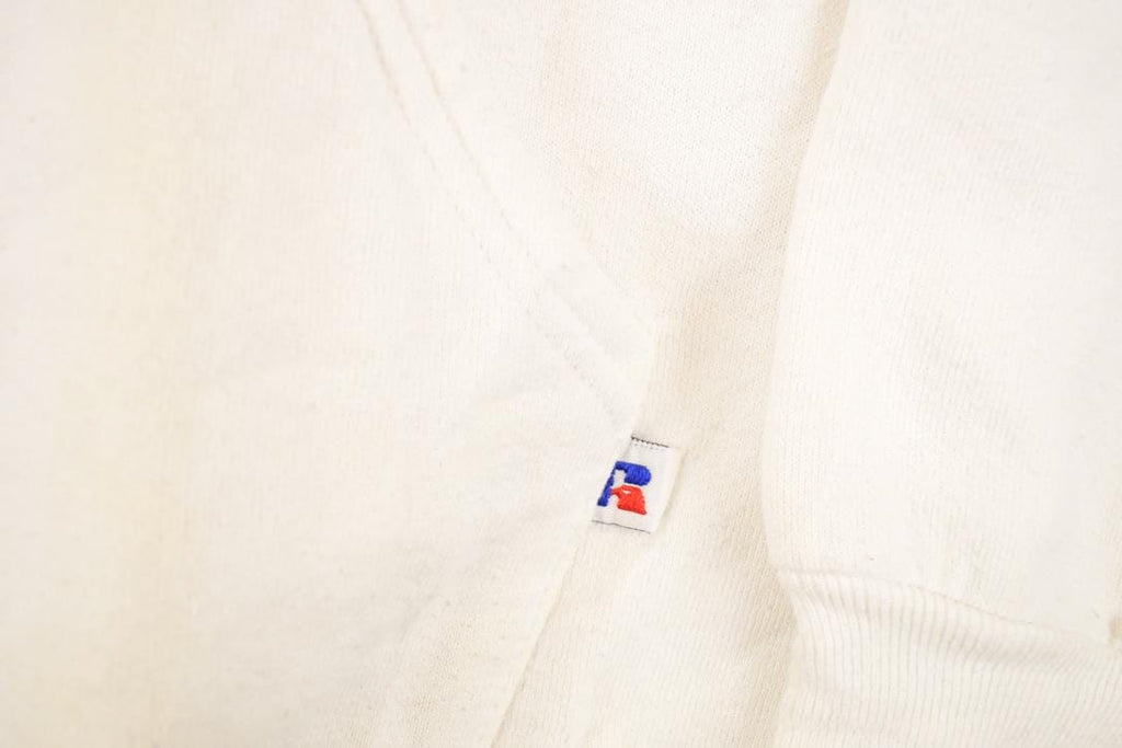 Vintage 1990s Russell Athletic Blank Hoodie Sweatshirt Men's M