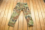 Vintage Army Woodland Camouflage Cargo Pants Size 34 x 29