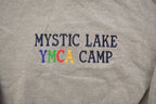 Vintage 1990s Mystic Lake YMCA Camp Russell Crewneck Sweatshirt
