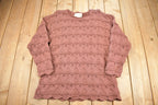 Vintage 1990s Sara Valentina Yarn Knit Sweater