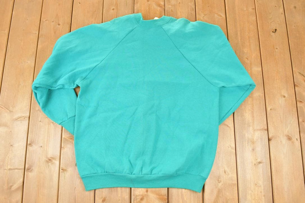 Vintage 1990s Deadstock FOTL Crewneck Sweatshirt Men's L / Made In USA / 90s Blank Sweater