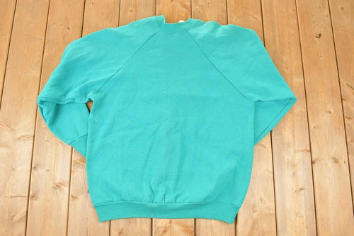 Vintage 1990s Deadstock FOTL Crewneck Sweatshirt Men's L / Made In USA / 90s Blank Sweater