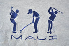 Vintage 1990s Maui Golfing heavy Cotton Crewneck Sweatshirt