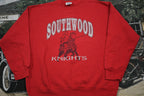 Vintage 1990s Southwood Knights Crewneck Sweater Sportswear Graphic