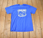 Vintage 1990s DJ Dawg Gone Saloon Williamstown MO Souvenir Travel T Shirt Made In USA