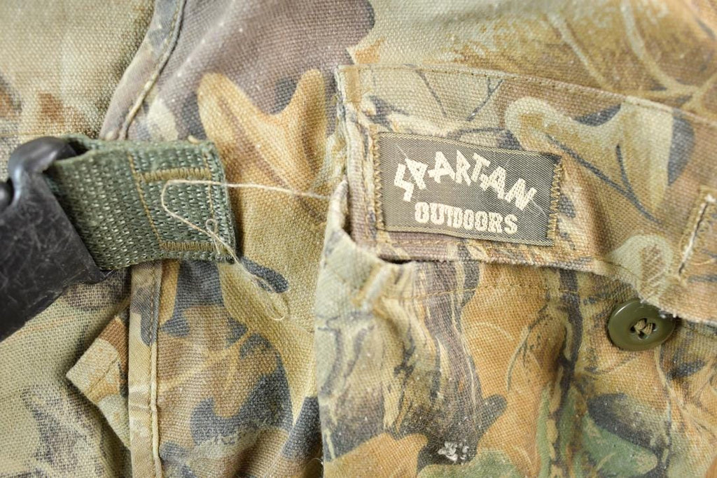 Vintage 1990s Spartan Outdoors Realtree Camo Vest Mens L