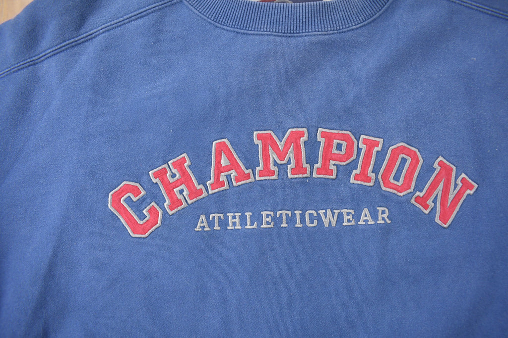 Vintage Y2K Champion Embroidered Sweatshirt