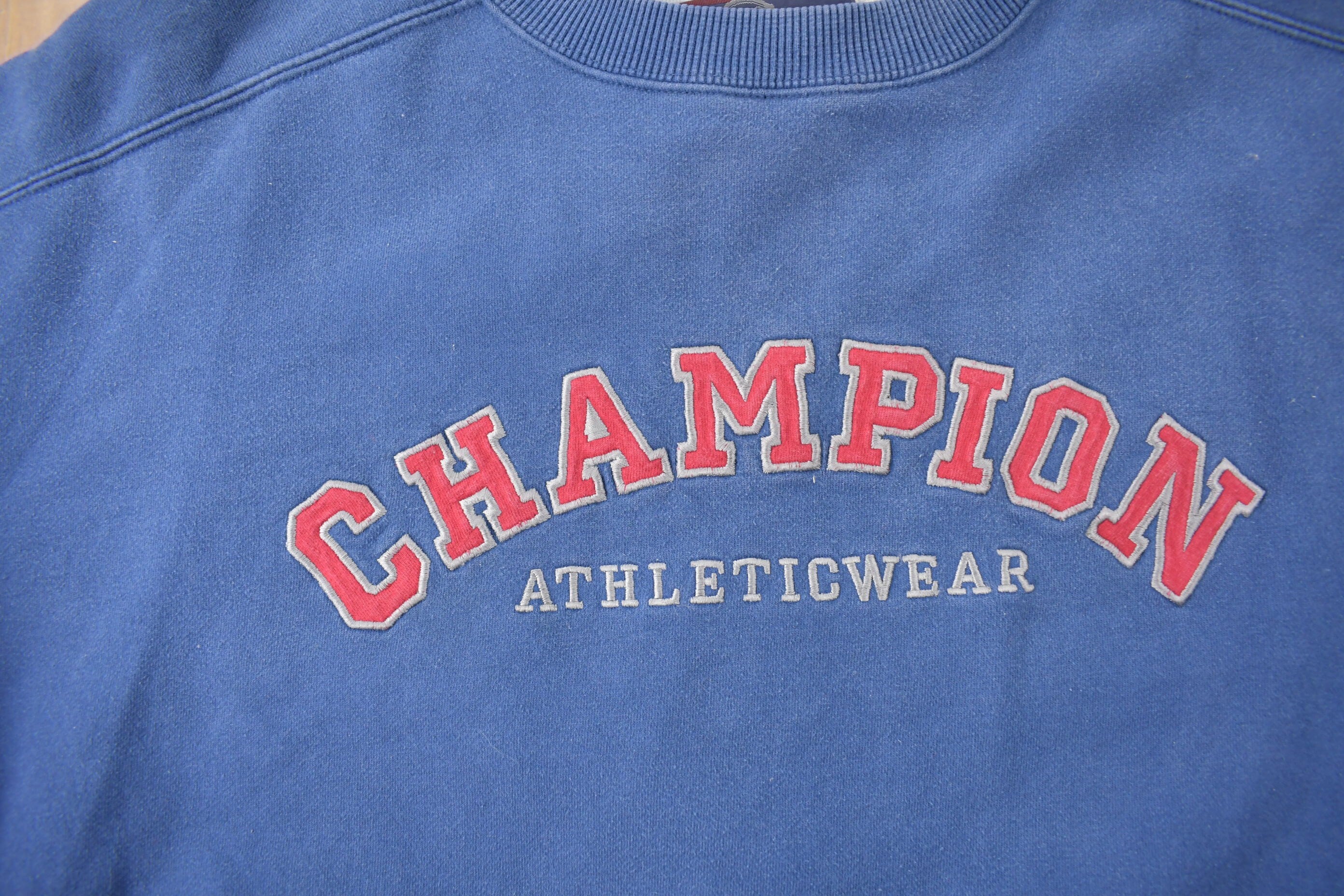Vintage Y2K Champion Embroidered Sweatshirt