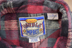 Vintage 1990s Double Impact Plaid Button Up Shirt
