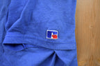 Vintage 1990s Kansas City Royals MLB Quarter Button T-Shirt / Made In USA / MLB Baseball / 90s Streetwear / Sportswear / Russell Athletics