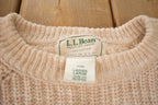 Vintage 1990s LL Bean Women's Knit Crewneck Sweater