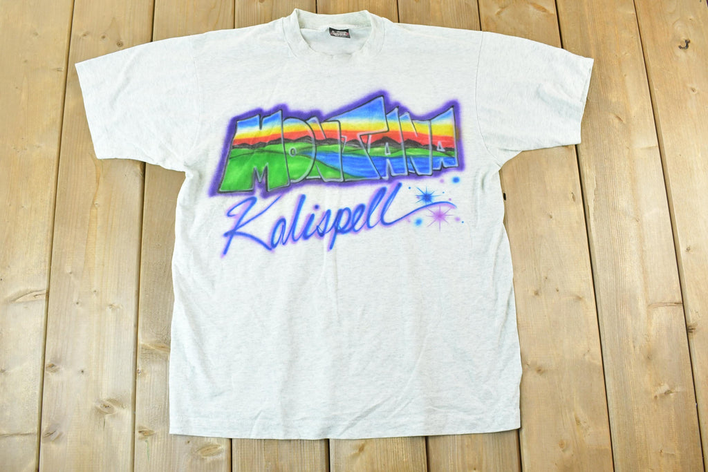 Vintage 1990s Montana Airbrushed Single Stitch T-Shirt