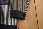 Vintage 1980s Expressions Abstract Knitted Cardigan Sweater