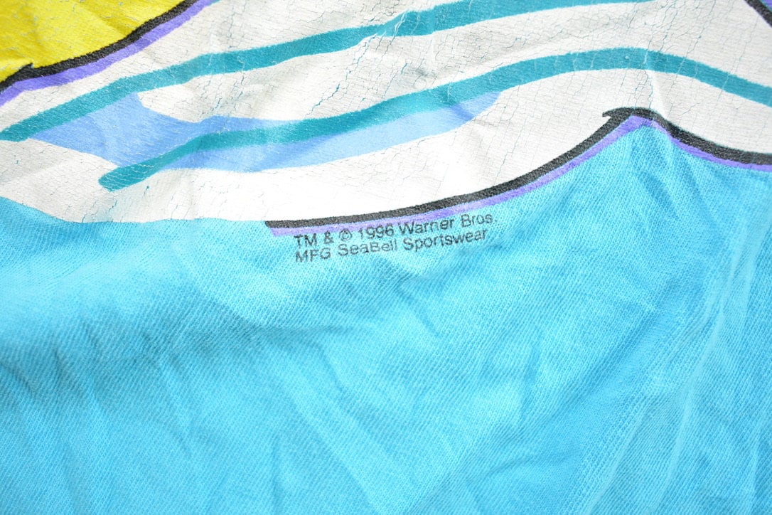 Vintage 1996 Up 'N' St Em! Cute Tweety Bird Graphic T-Shirt