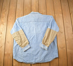 Vintage 1990s Columbia Denim Button Up Shirt