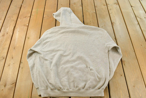 Vintage 1990s Lions Tap Burgers Hoodie Sweatshirt Mens XL
