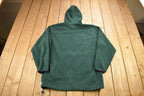 Vintage 1990s Nautica Competition Embroidered Fleece Hoodie