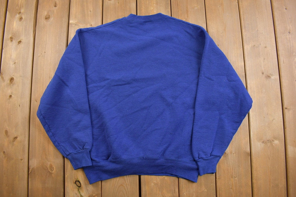 Vintage 1990s Blank BVD Crewneck Sweatshirt /