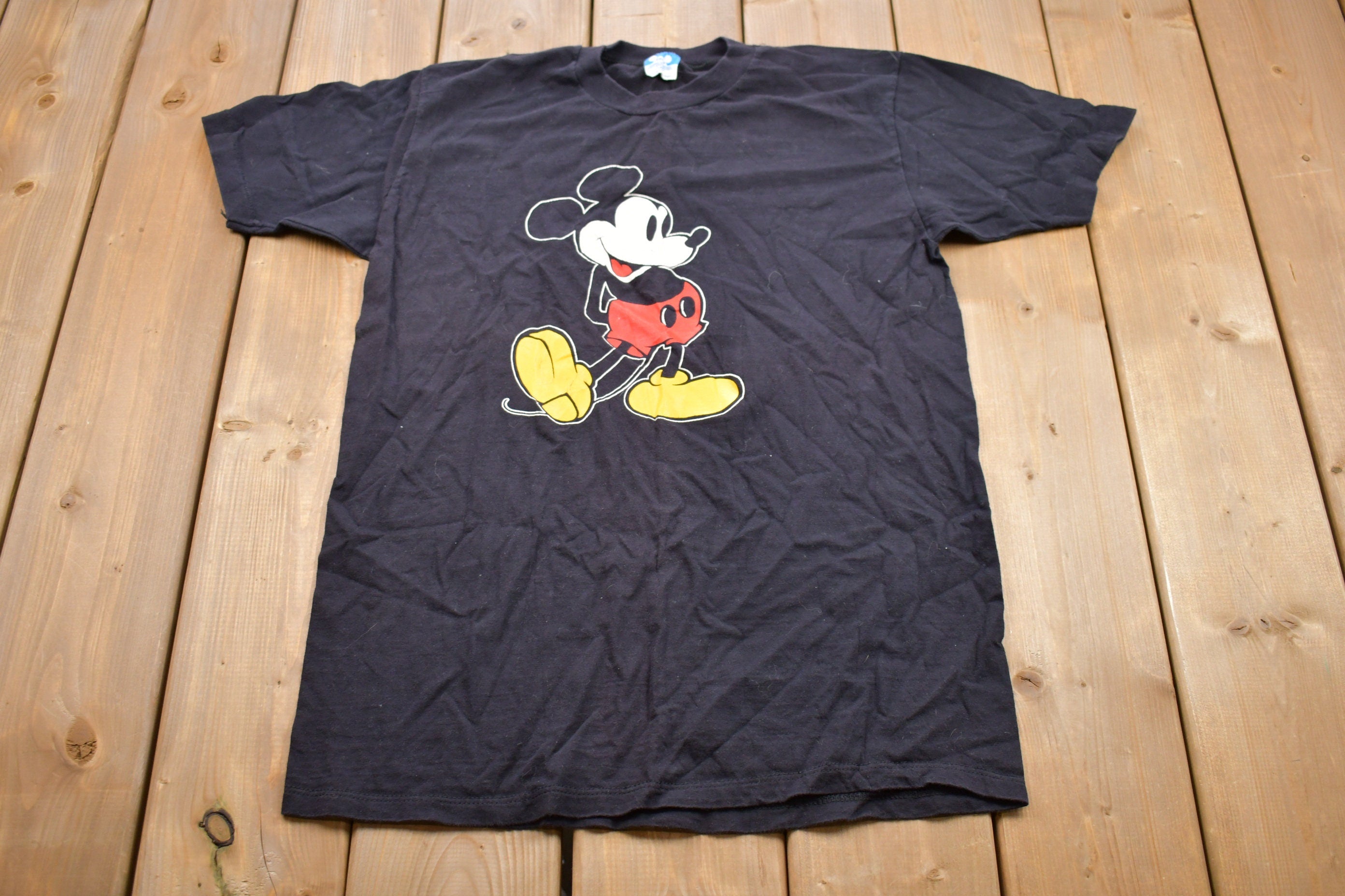 Vintage 1990s Disney Mickey Mouse Graphic T-Shirt