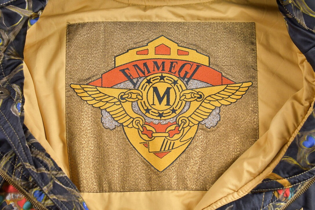 Vintage 1980s Emmegi All Over Graphic Jacket