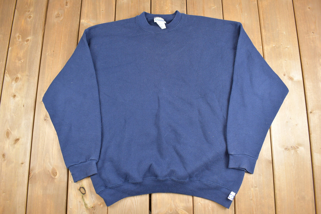 Vintage 1990s Blank Discuss Athletic Crewneck Sweatshirt