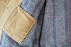 Vintage 1970s Distressed Carhartt Blanket Lined Chore Coat Made In USA