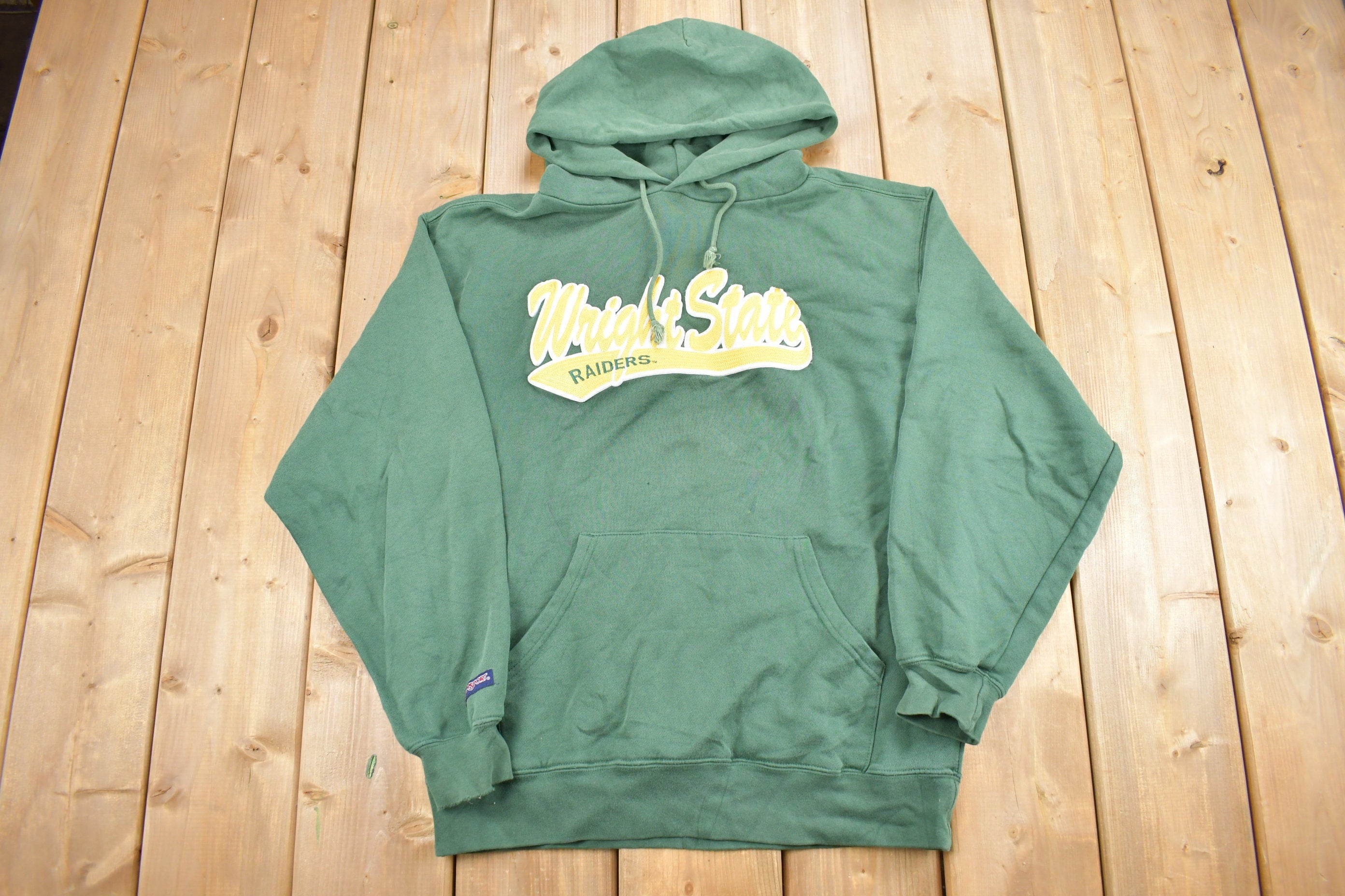 Vintage 1990s Wright State University Collegiate Hoodie
