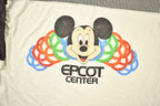 Vintage 1980s Mickey Mouse Epcot Center Long Sleeve T Shirt