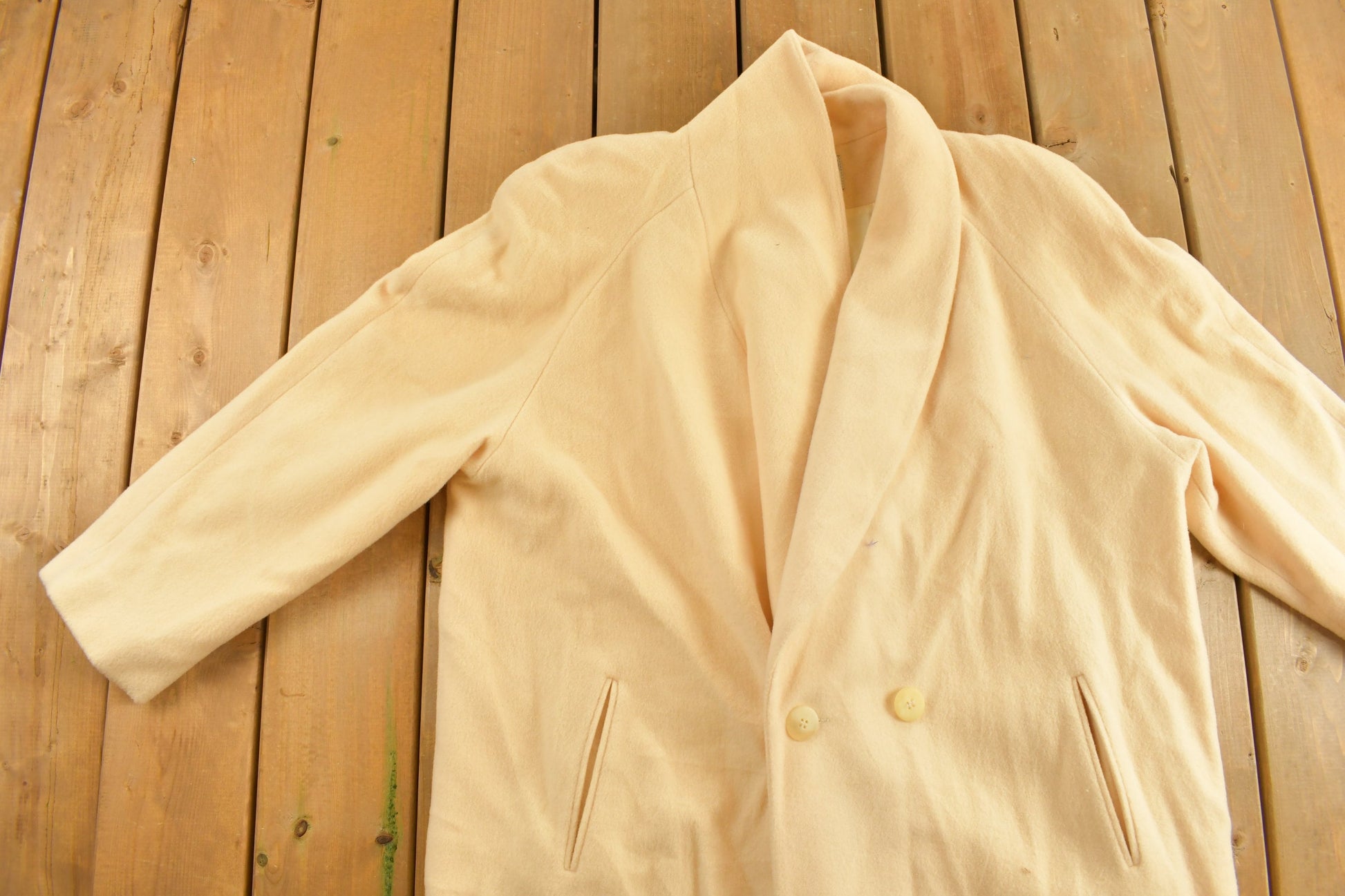 Vintage 1990s Kristen Blake Jacket Over Coat / Wool Jacket / Vintage 90s Jacket / Outdoor / Winter / Made In USA / Full Length Coat