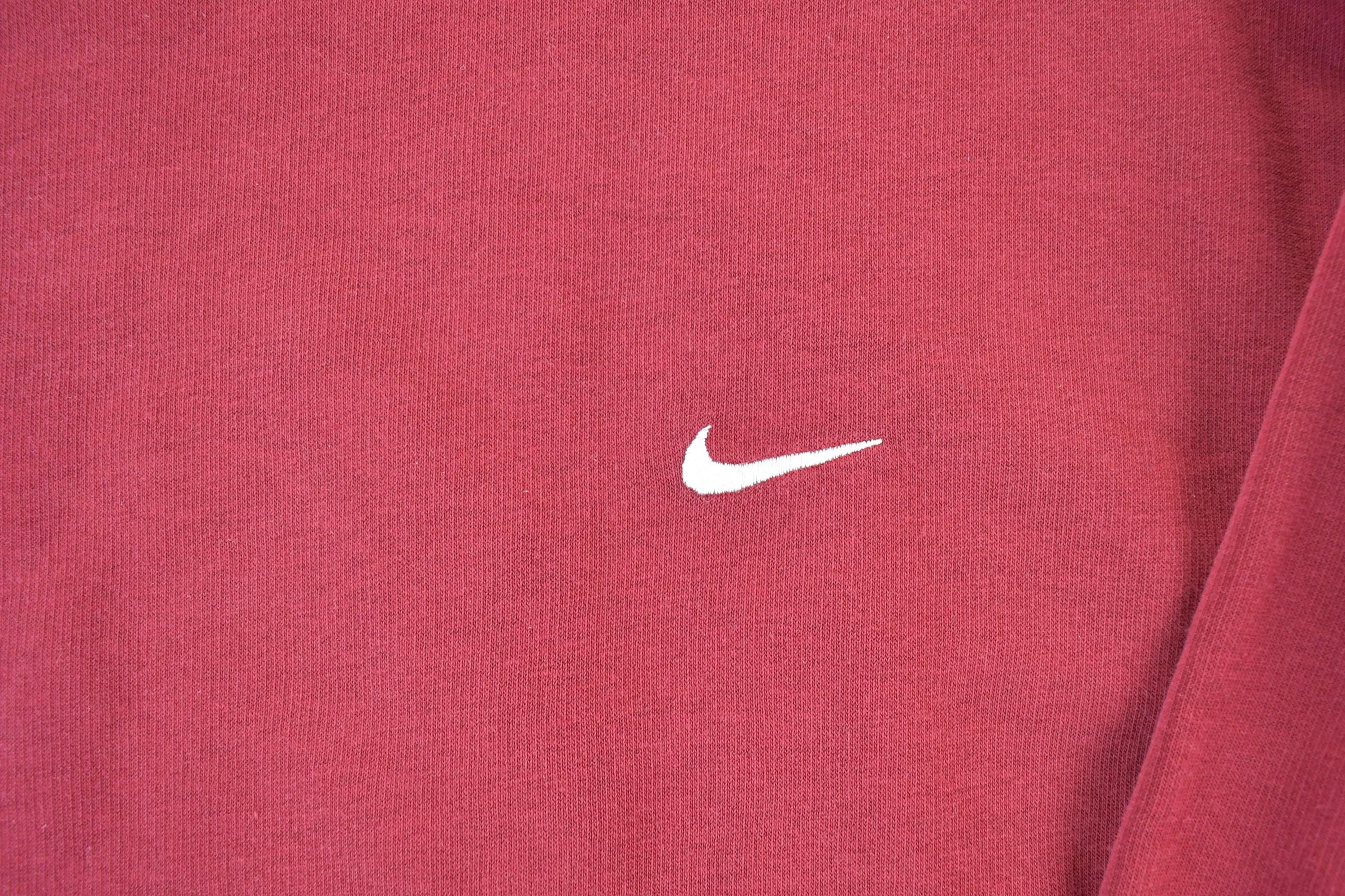 Vintage 1990s Nike Embroidered Mini Swoosh Crewneck Sweatshirt