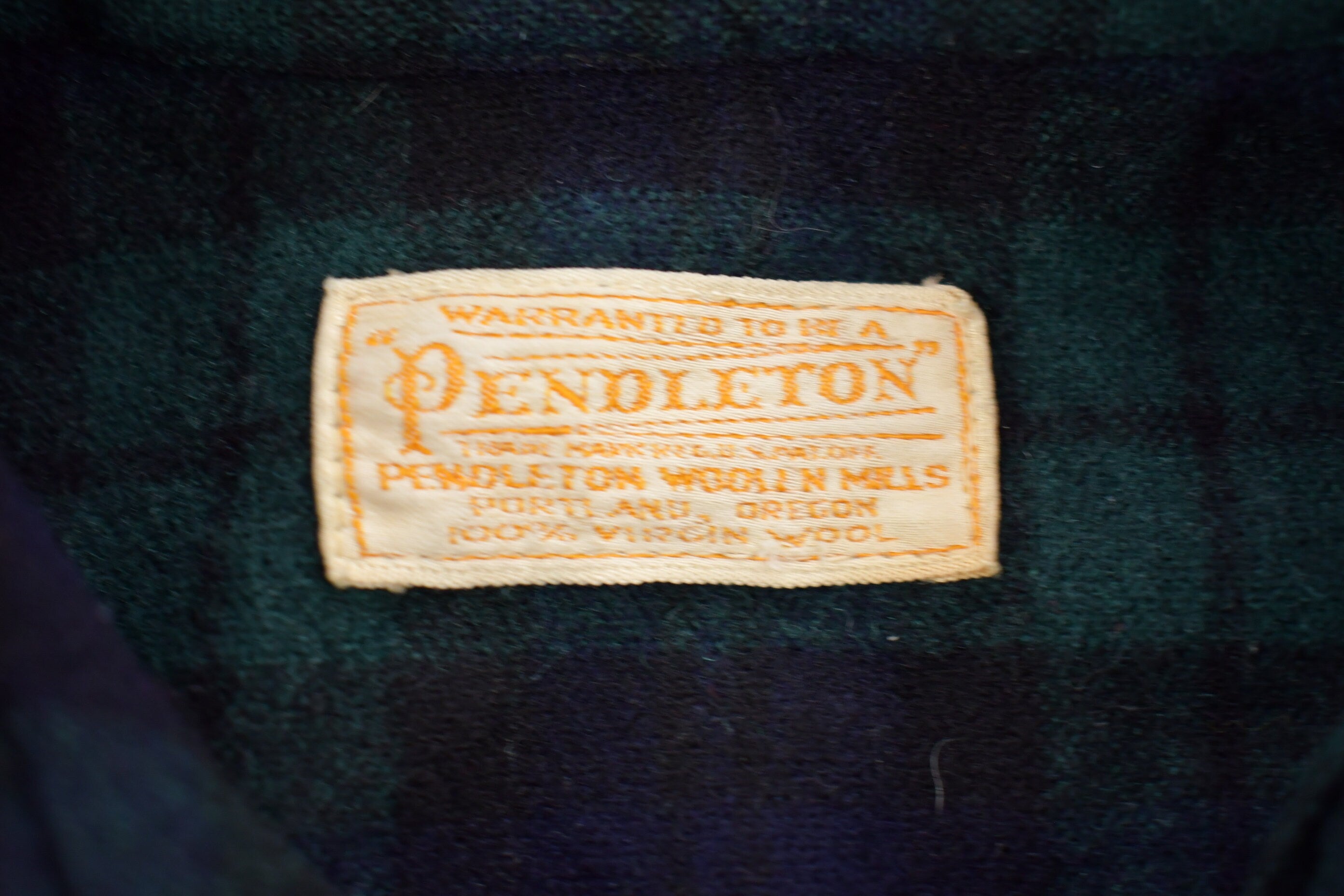 Vintage 1950s Pendleton Pure Wool '49er Jacket