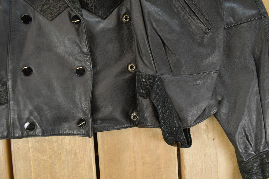 Vintage 1990s G-III Leather Western Jacket Women's Medium