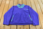 Vintage 1980s Eastern Mountain Sports EMS T Snap Fleece Sweater Men's XL /