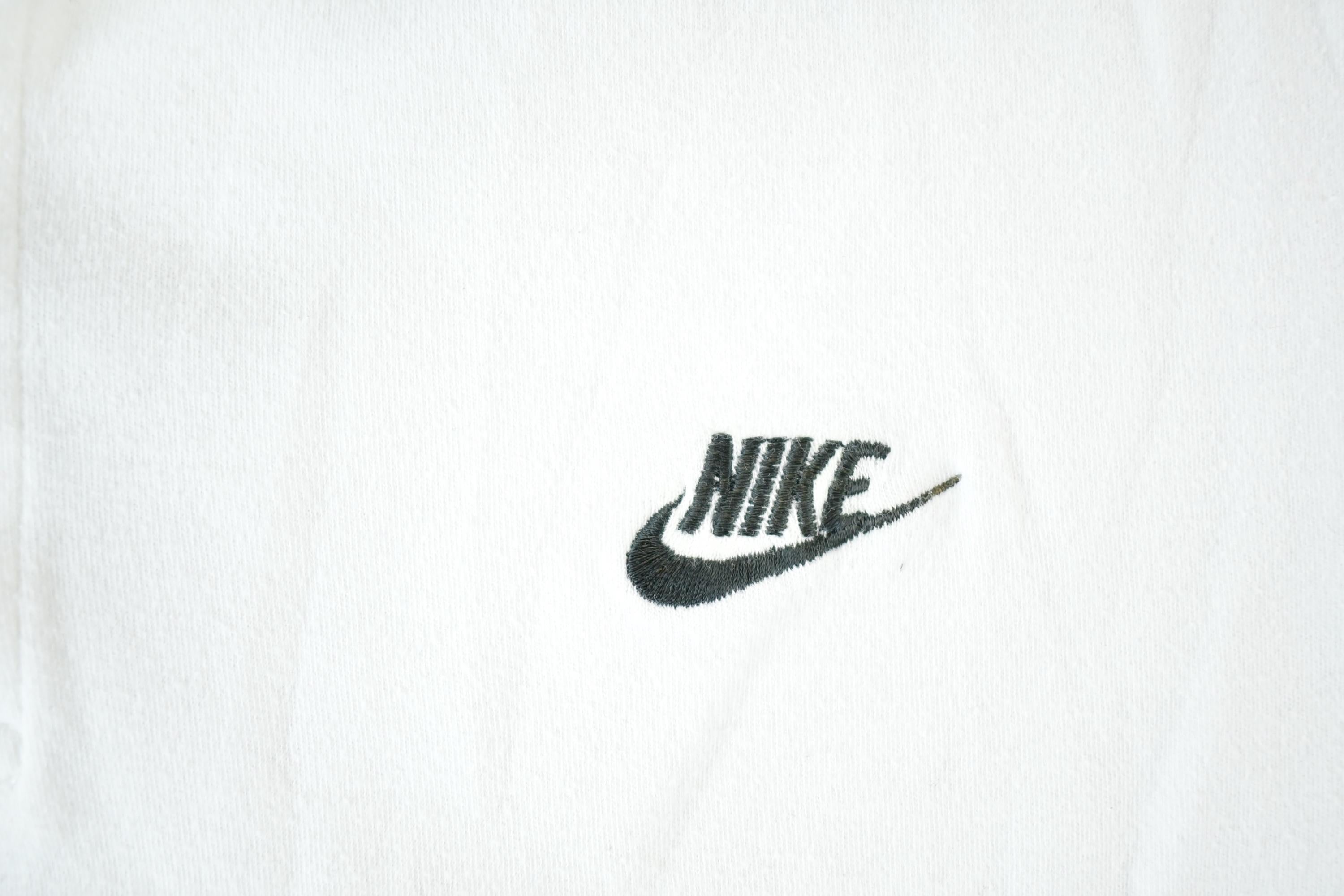 Vintage 1990s Nike Embroidered Quarter Button Polo Shirt