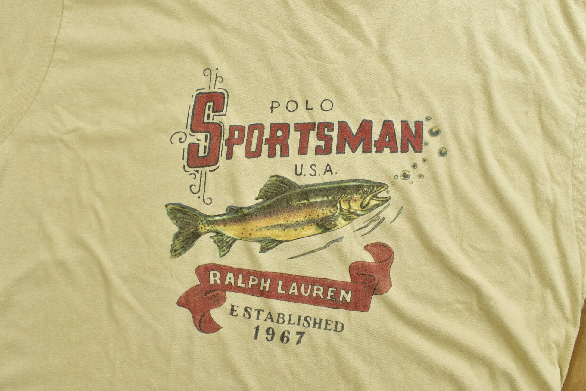 Vintage 1990s Ralph Lauren Polo Sportsman Graphic T-Shirt