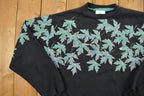 Vintage 1990s All Over Print Floral Print Crewneck