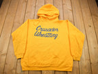 Vintage 1980s Crusader Wrestling Russell Athletics Hoodie