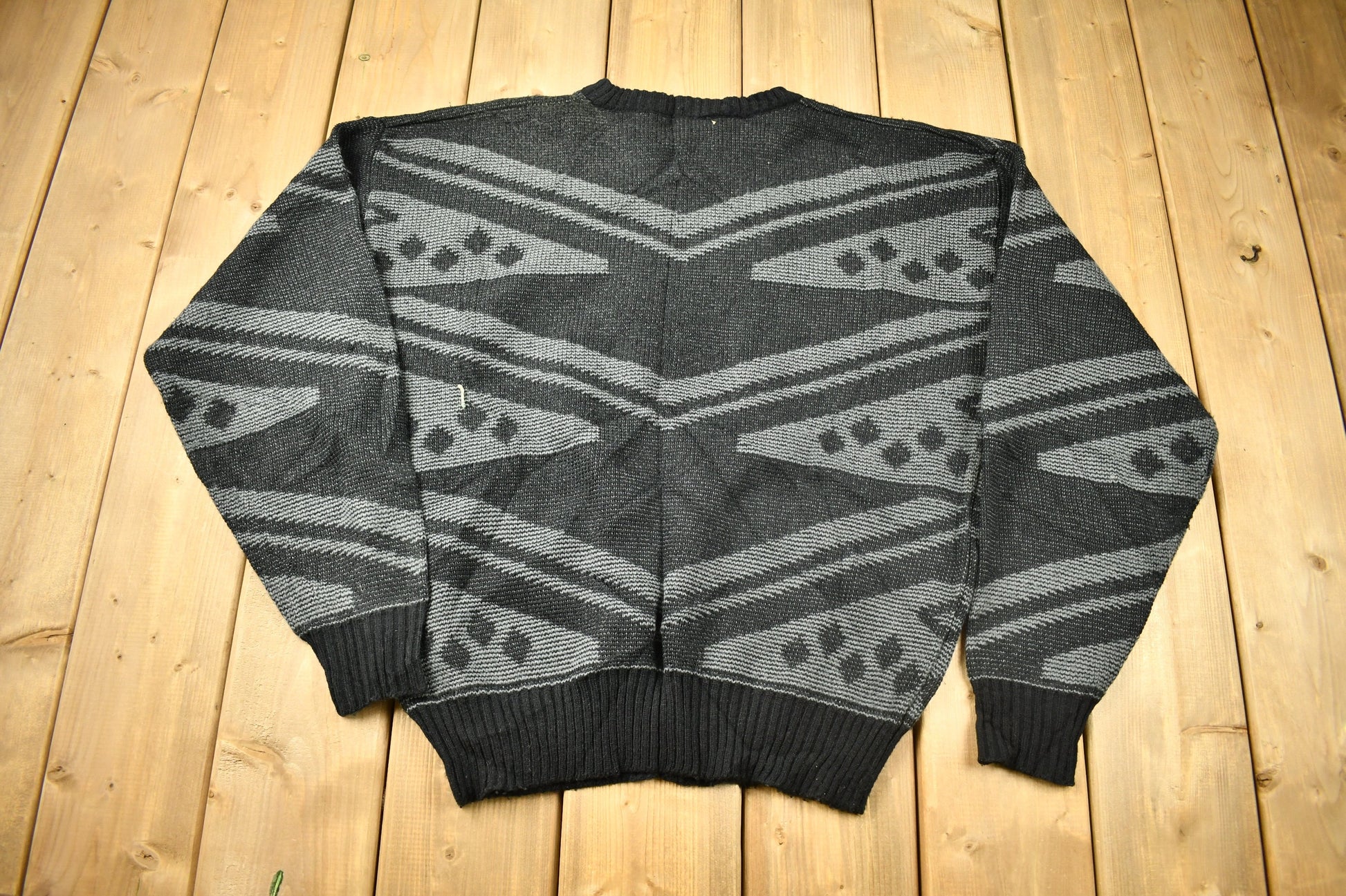 Vintage 1980s Barnaby Knitted Crewneck Sweater