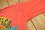 Vintage 1980s Mickey Mouse Reversible All Over Print Disney Crewneck