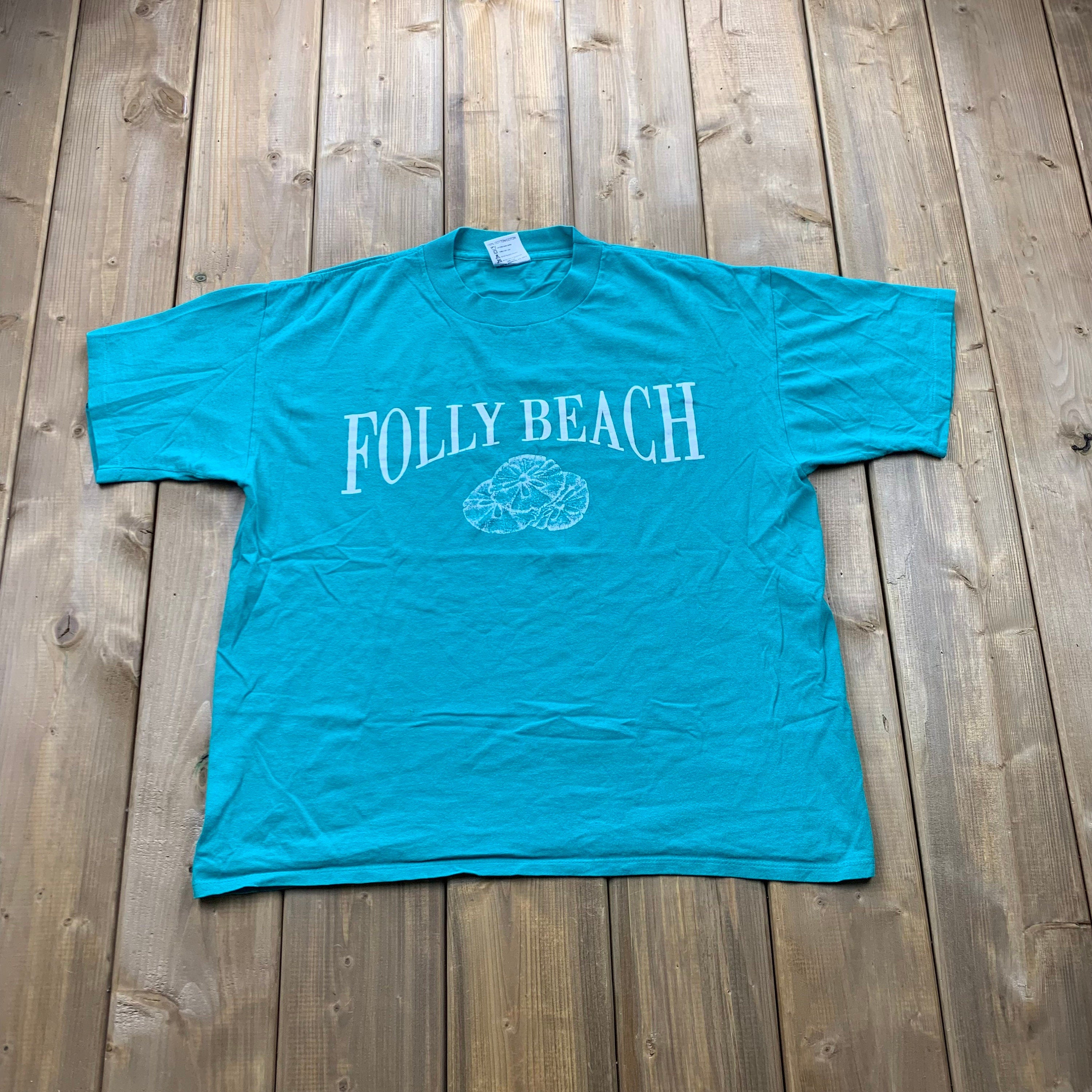 Vintage 1990s Folly Beach T-Shirt