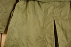 Vintage 1950s Military Overcoat With Liner