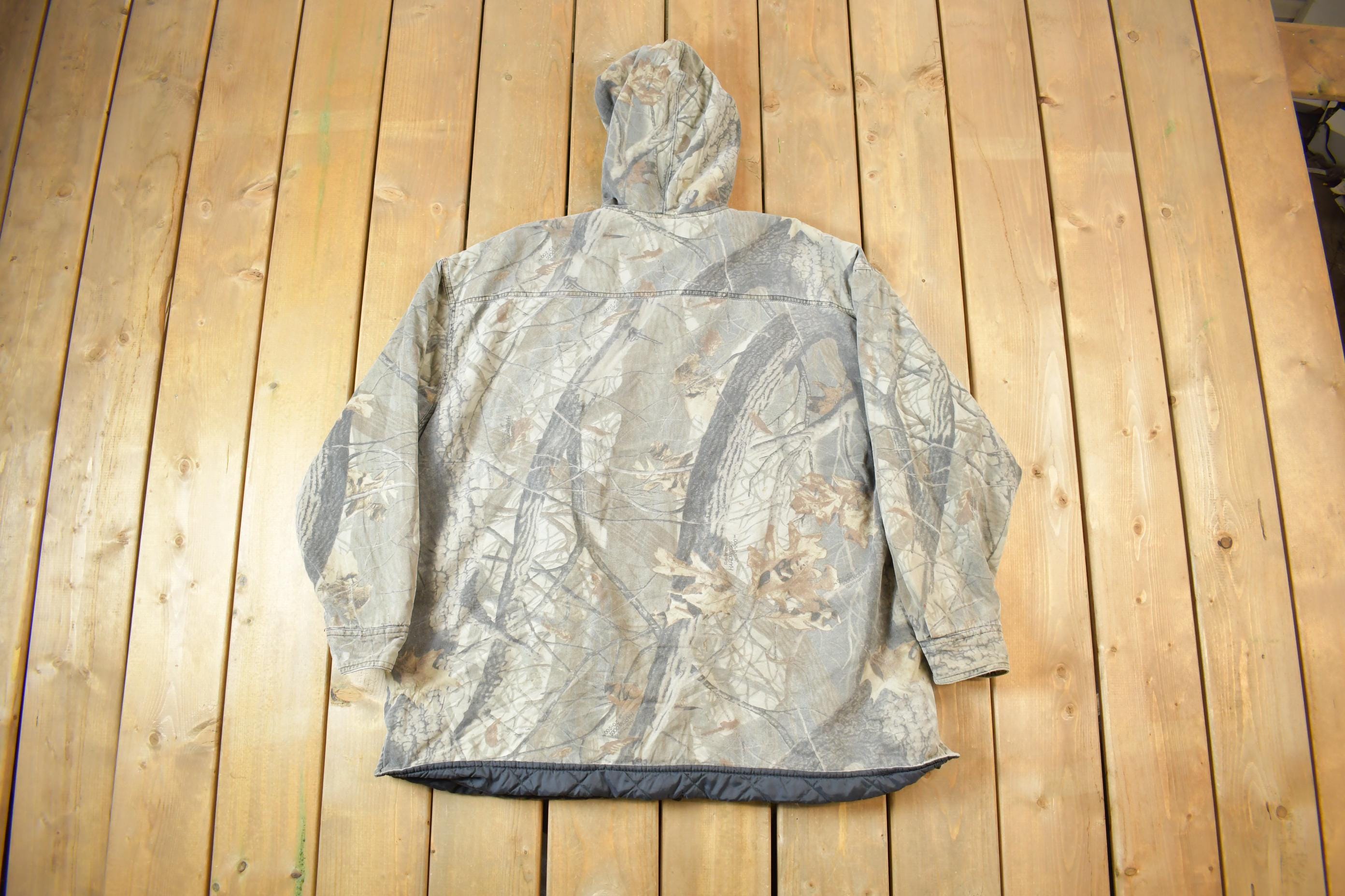 Vintage 1990s DuxBak RealTree Lined Hoodie Jacket